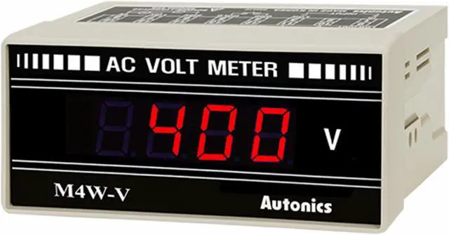 Alt view image 3 of 3 - Autonics M4W-AV-6 Digital Panel Meters Voltmeter New 1PCS