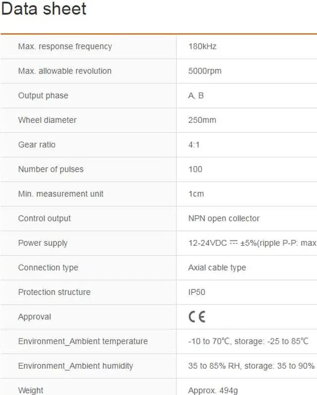Main image of Autonics ENC-1-2-N-24 Rotary Encoders Incremental type NPN