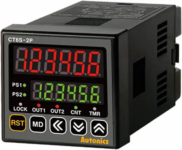 Alt view image 3 of 3 - Autonics CT6S-2P4T Counters Standard Type New 1PCS
