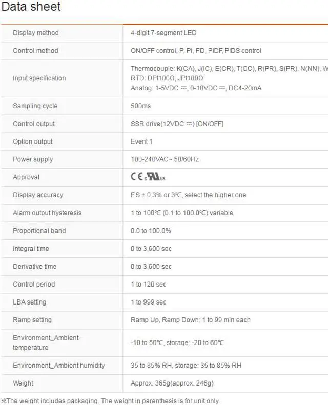 Alt view image 2 of 2 - Autonics TZ4W-14S Temperature Controllers Standard type New 1PCS