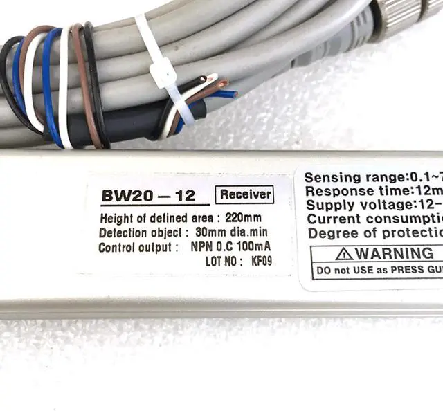 Alt view image 5 of 7 - Autonics BWP20-12 Area Sensors Standard Type NPN New 1PCS