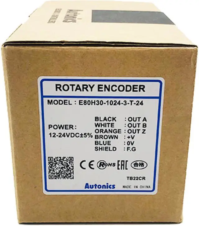 Alt view image 4 of 7 - Autonics E80H30-1024-3-T-24 Rotary Encoders Incremental Type