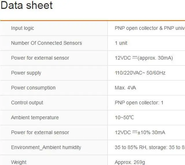 Main image of Autonics PA-12-PGP Sensor Controllers Plug-in Type New 1PCS