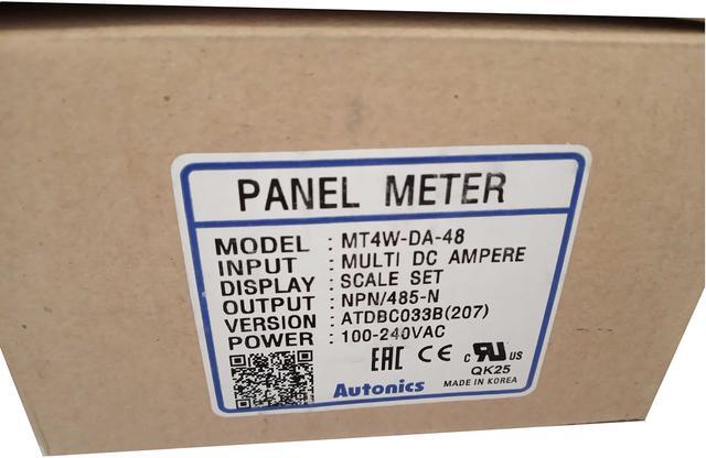 Alt view image 3 of 3 - Autonics MT4W-DA-48 Digital Panel Meters New 1PCS