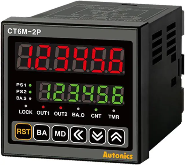 Alt view image 5 of 6 - Autonics CT6M-2P4T Counters Standard Type New 1PCS