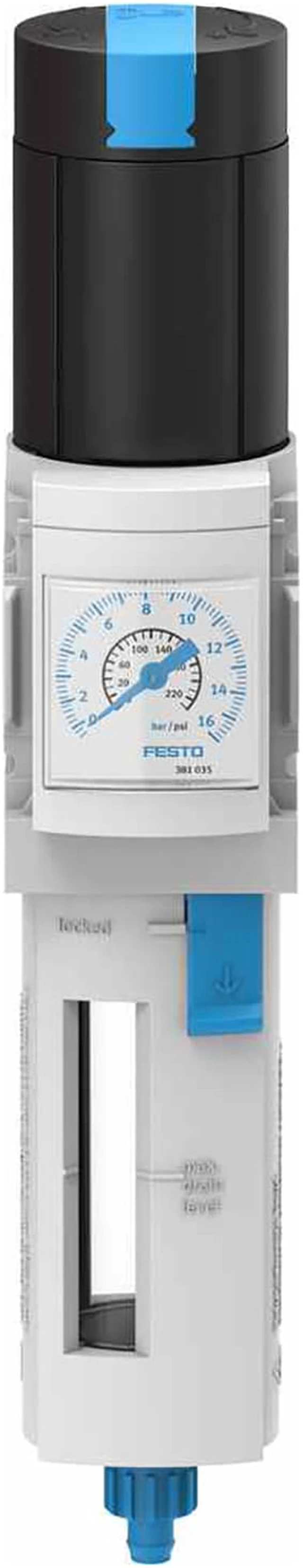 Alt view image 2 of 7 - FESTO MS4-LFR-1/4-D7-ERM-AS-Z 529157 Filter Regulator New