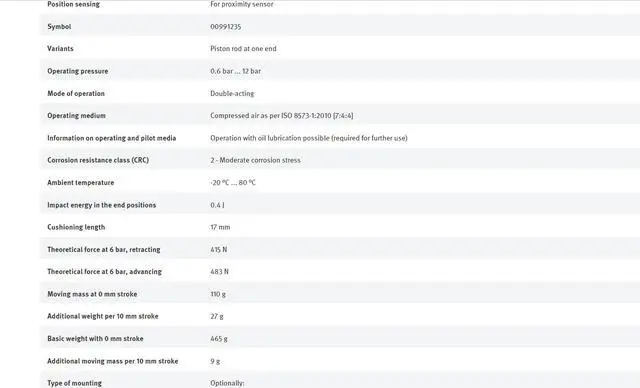 Alt view image 2 of 7 - FESTO DSBC-32-500-PPVA-N3 1376433 ISO cylinder New