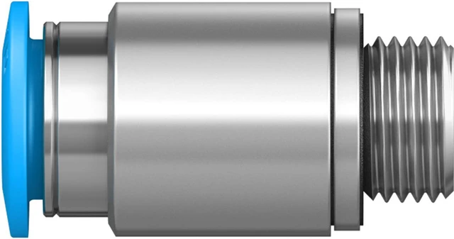 Alt view image 5 of 5 - FESTO QS-G1/8-8-I Push-in Fitting 186109 New