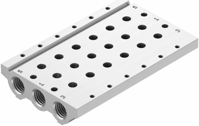 Main image of FESTO VABM-L1-14S-G14-6 566622 Manifold Rail New