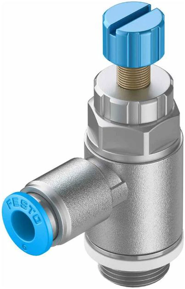 Main image of FESTO GRLA-1/4-QS-8-RS-D 534339 One-way Flow Control Valve New