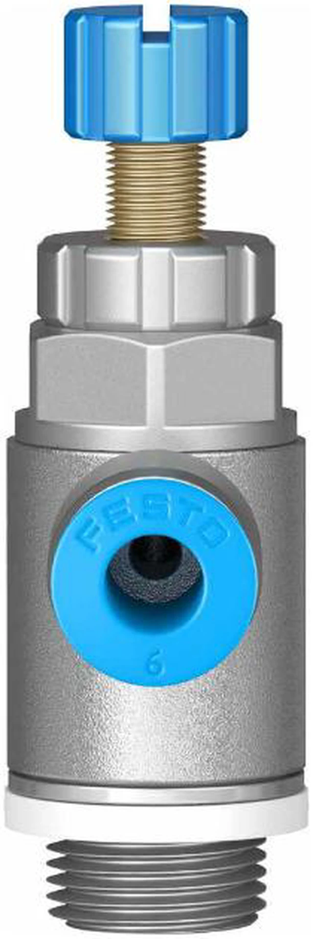 Alt view image 2 of 7 - FESTO GRLA-1/4-QS-8-RS-D 534339 One-way Flow Control Valve New