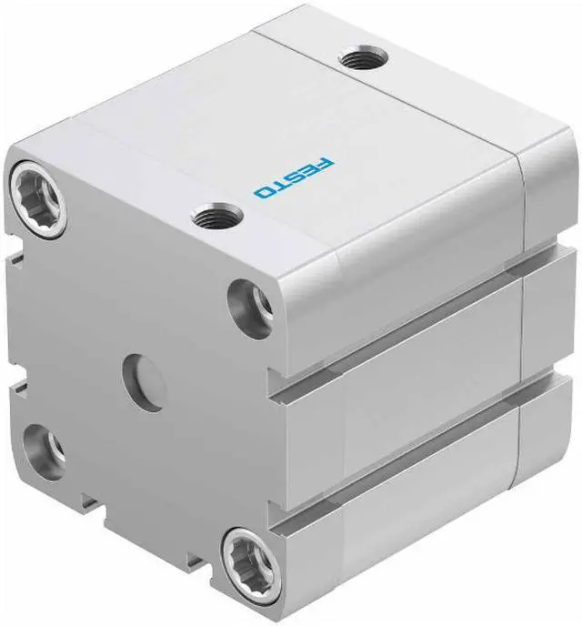 Alt view image 6 of 7 - FESTO ADN-50-15-I-PPS-A 572683 Compact Air Cylinder New
