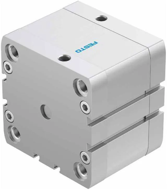 Alt view image 3 of 7 - FESTO ADN-80-25-I-P-A 536366 Compact Air Cylinder New