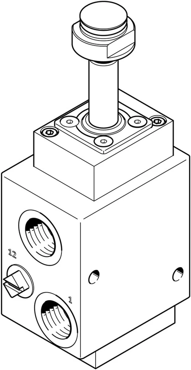 Main image of FESTO VOFC-LT-M32C-MC-G14-F19 4514740 Pneumatic Valve New