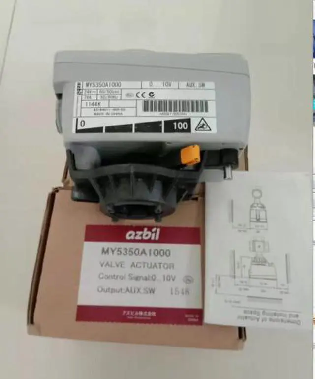 Main image of YAMATAKE Azbil MY5350A1000 Electric Valve Actuator New