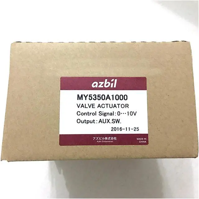 Alt view image 2 of 2 - YAMATAKE Azbil MY5350A1000 Electric Valve Actuator New