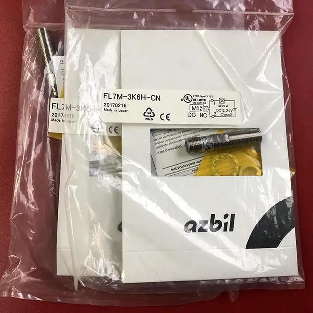Alt view image 2 of 2 - YAMATAKE Azbil FL7M-3K6H-CN Proximity Switch Sensor New