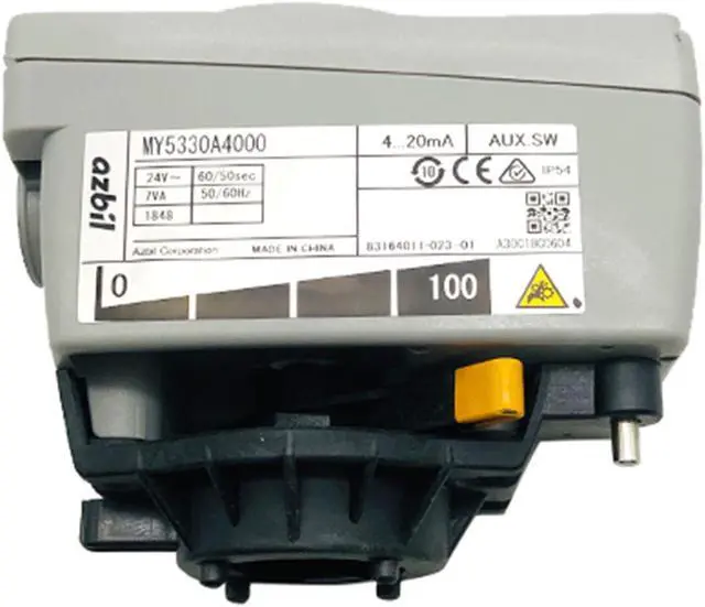 Main image of YAMATAKE Azbil MY5330A4000 Electric Ball Valve Actuator New