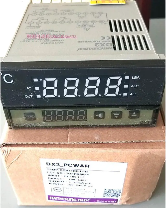 Alt view image 3 of 7 - HANYOUNG DX3-PCWAR Digital Temperature Controller New