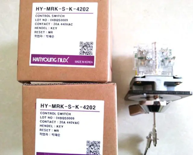 Alt view image 3 of 4 - HANYOUNG HY-MRK-S-K4202 KEY CAM Switch New