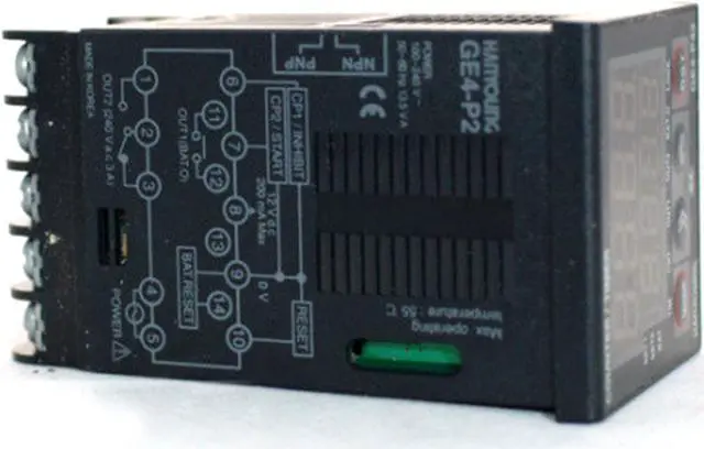 Alt view image 3 of 4 - HANYOUNG GE6-P61A Digital Counter New