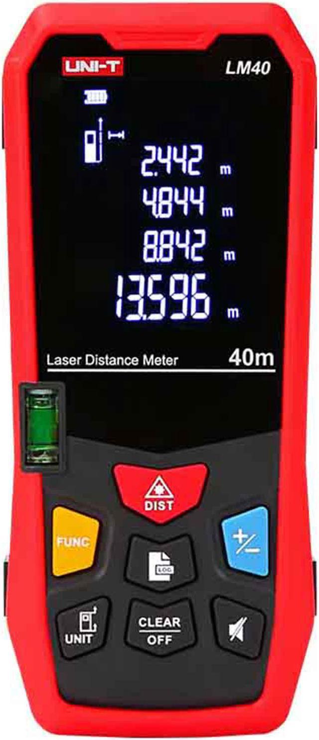 UNI-T Medidor de Distancia Laser LM40