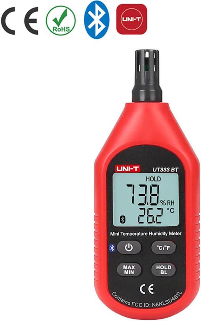 UNI-T UT333-BT Mini Temperature Humidity Meter LCD Display with