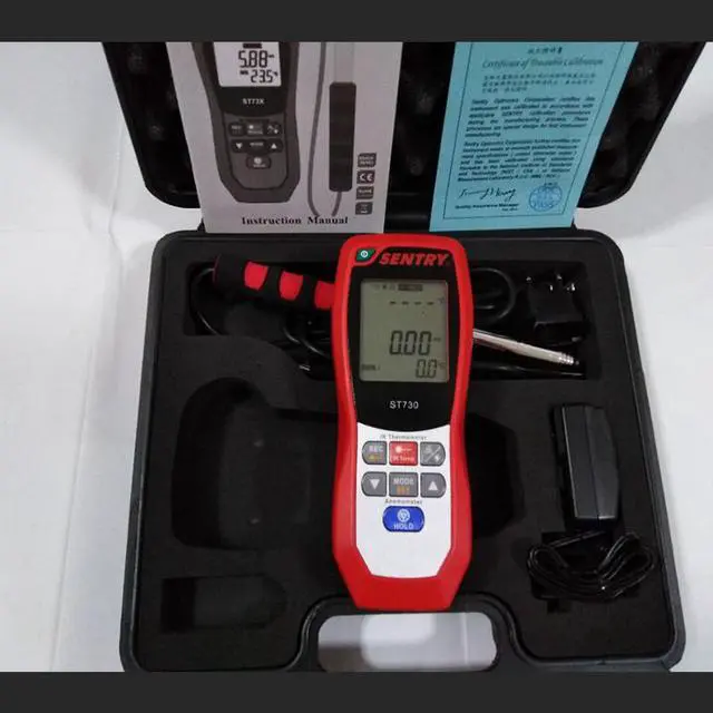 Alt view image 4 of 5 - SENTRY ST-730 Environmental Testing IR Infrared Hot Wire Thermo Anemometer