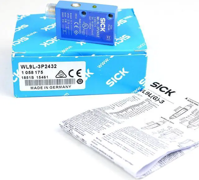 Alt view image 5 of 6 - SICK  WL9L-3P2432 Small Photoelectric Sensors PNP,New