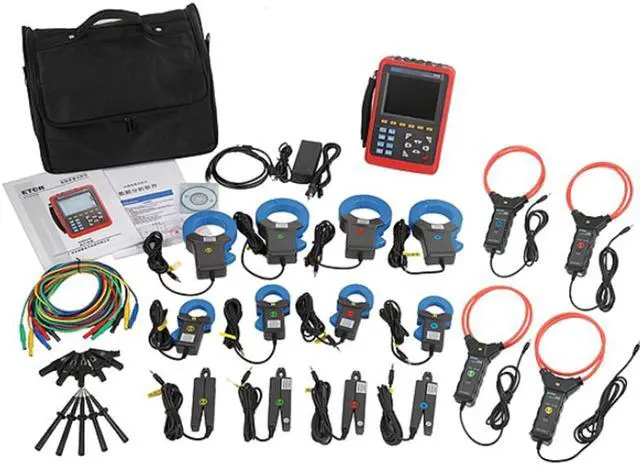 Alt view image 2 of 4 - ETCR5000 Power Quality Analyzer Multi-functional 3 Phase Power Analyzer