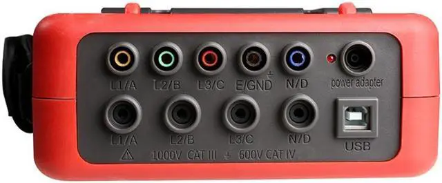 Alt view image 4 of 4 - ETCR5000 Power Quality Analyzer Multi-functional 3 Phase Power Analyzer