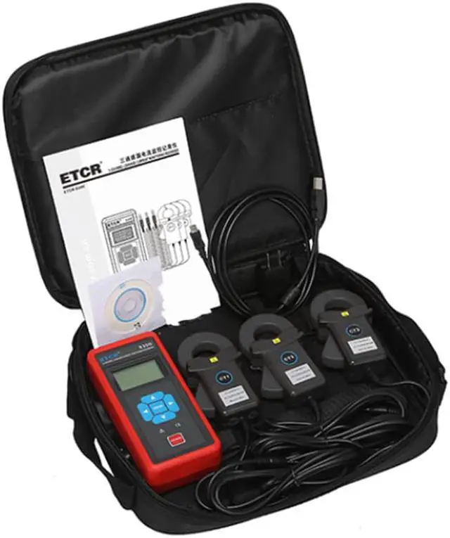 Alt view image 4 of 4 - ETCR8300-030 Three Channel Clamp Leakage Current Monitoring Recorder