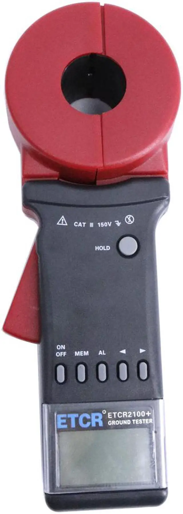 Main image of ETCR2100A+ Digital Clamp On Ground Earth Resistance Tester Meter