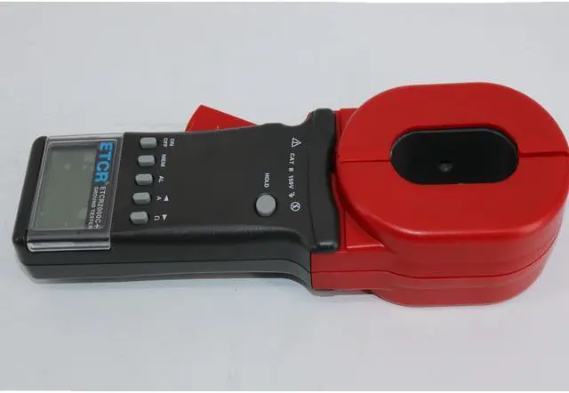 Alt view image 7 of 7 - ETCR2000+ High Quality Clamp Earth Resistance Tester Mete Measures