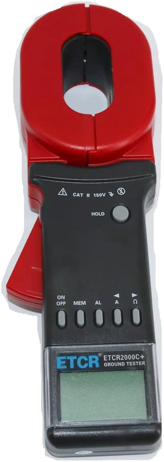 Alt view image 6 of 7 - ETCR2000+ High Quality Clamp Earth Resistance Tester Mete Measures