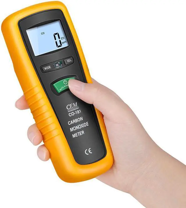 Alt view image 2 of 4 - CEM CO-181 Pocket Carbon Monoxide CO Gas Meter Tester Detector Beeper Alarm