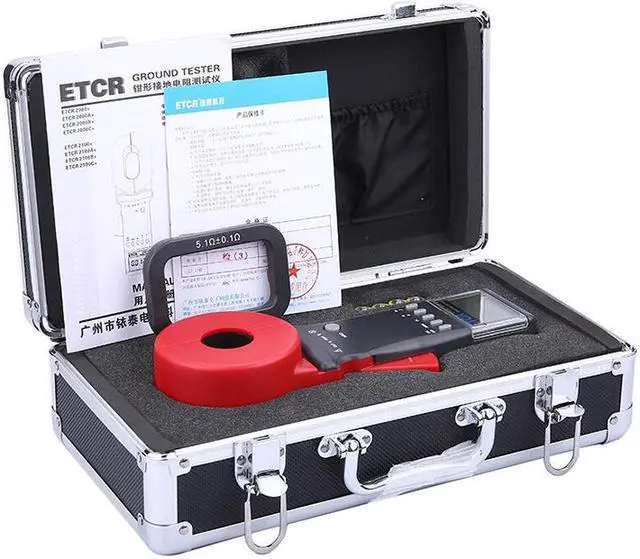 Alt view image 4 of 4 - ETCR2100C+ Multi-Function Clamp Earth Resistance Tester