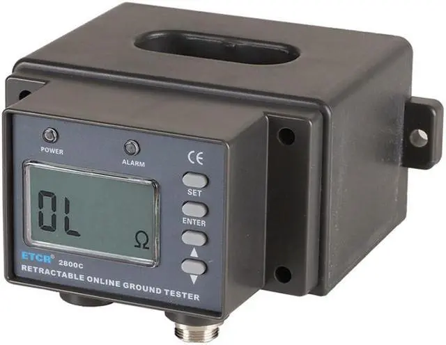 Alt view image 4 of 4 - ETCR2800C Multifunction Non-Contact Resistance Online Tester 0.01O~200O