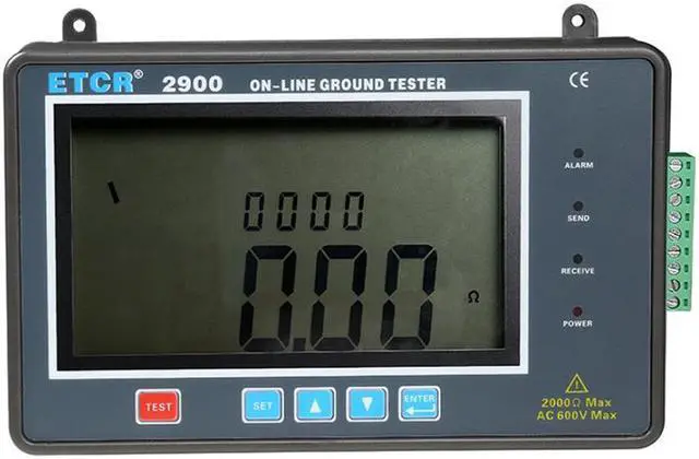 Main image of ETCR2900 Online Earth Resistance Tester On-Line Monitoring Ground Resistance.