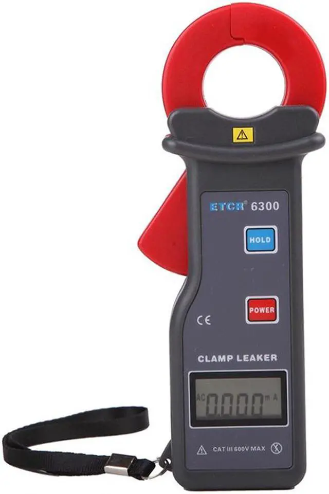 Main image of ETCR6300-High Accuracy Clamp Leaker Range 0.000mA~60.00A New
