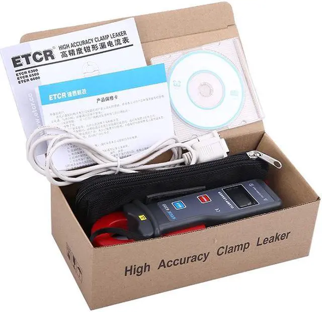 Alt view image 4 of 4 - ETCR6300-High Accuracy Clamp Leaker Range 0.000mA~60.00A New