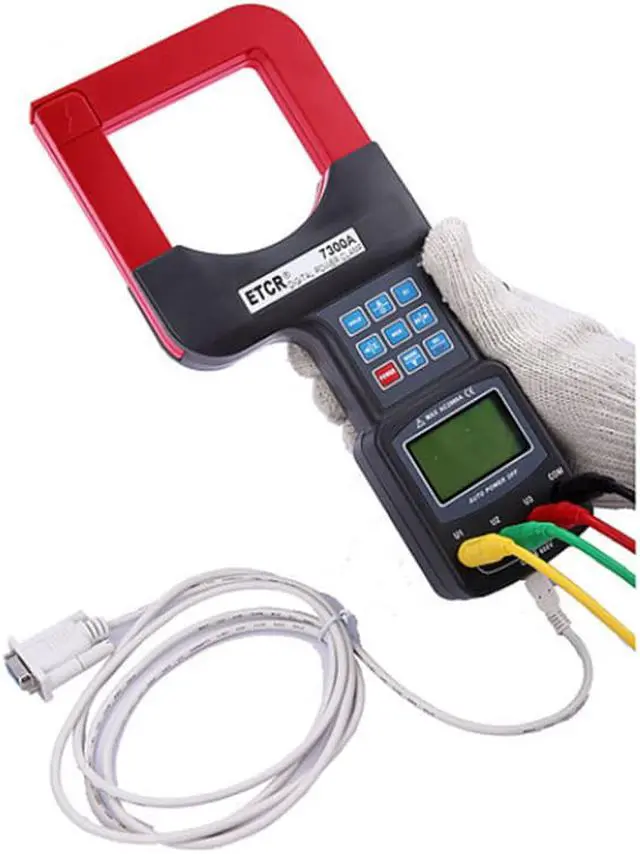 Alt view image 2 of 4 - ETCR7300A Large Caliber Three Phase Power Tester AC 0.0A-2000A NEW