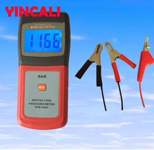 Alt view image 3 of 5 - LANDTEK FPM-2680 Gloss Meter Digital Fuel  Fuel Pressure Meter Tester