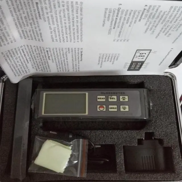 Alt view image 2 of 4 - LANDTEK GM-6 Digital Glossmeter Surface Gloss Meter  60 degree backlight