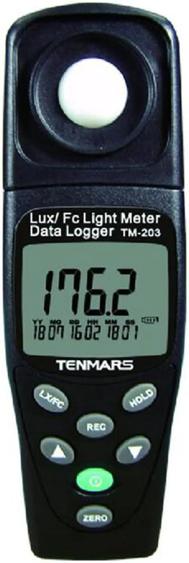 Main image of TENMARS TM-203 Autoranging Datalogging Light Meter Luminometer Lux Meter