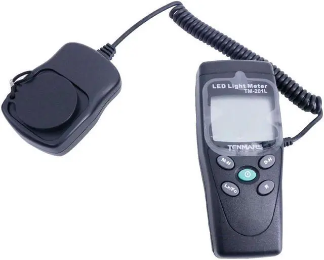 Alt view image 3 of 7 - TENMARS LUX/FC TM-201L LED Light Meter LED white light Luminous Intensity