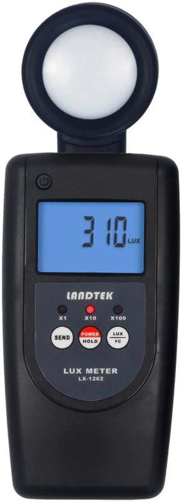 Main image of LANDTEK LX-1262 Digital Lux Meter Wide measure range and high resolution