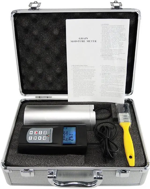 Alt view image 5 of 7 - LANDTEK MC-7828G Grain Moisture Meter  Sensor  Rice Wheat Moisture Tester