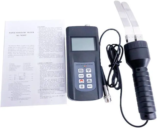 Alt view image 5 of 7 - LANDTEK MC-7828PP Paper Moisture Meter Pin Type Tester Wood Cotton Walls Floor