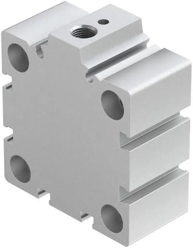 Alt view image 5 of 7 - FESTO AEVC-50-10-A-P 188258 Short-stroke Cylinder New